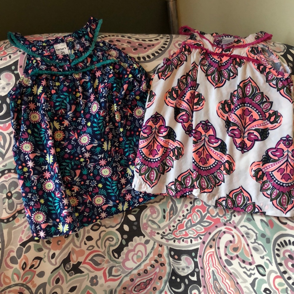 2 tunic tanks